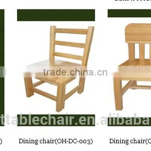 2015 Qing dao Новейская высококачественная обеденная деревянная стул для детей thumbnail-5