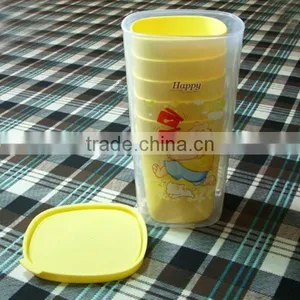 Plastic Water Jug i With Cups Set thumbnail-3