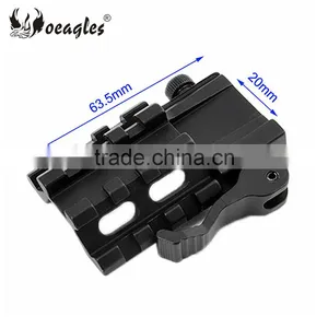 Oeagles Y0037D QD Tri Sides Exntend Picatinny Rail With 21mm Rail Weaver Hunting Accessories Gun Scope/ Flashlight Mounts thumbnail-1