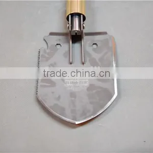13 in 1 Multifunction Survival Shovel for Camping Chinese Military Spade thumbnail-3