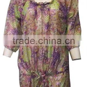 Cotton Kurtis With Fringes thumbnail-1