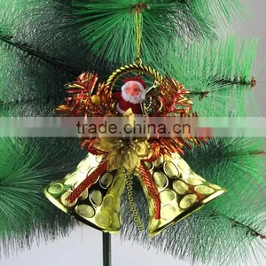 HFR-T321 Gold Plastic Christmas Bells Decoration thumbnail-1