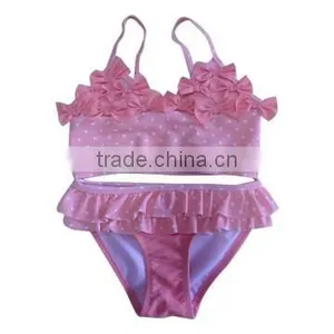 Full Printing With Hearts Pretty Lovely Girl Swimwear Swim Suit thumbnail-3