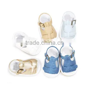 Guangdong Wholesale Shoe Soft Leather Baby Gladiator Sandals thumbnail-4