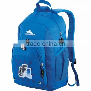 High Sierra Impact Backpack - Large Main Compartment, Media Player Pocket With Headphone Port and Comes With Your Logo. thumbnail-5