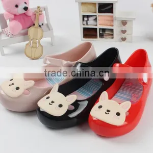 Soft Feeling Girl Pvc Shoes, Girl Cartoon Jelly Shoes thumbnail-2