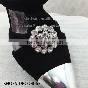Cheap Rhinestone Shoe Clips Heel Shoe Clip thumbnail-1