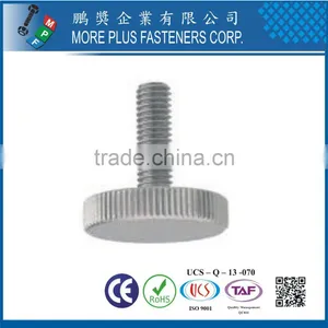 DIN653 Stainless Steel Knurled Thumb Screw Passivated thumbnail-3