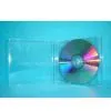 Поставщик чехлов для CD, поставщик коробок для CD, поставщик обложек для CD. Одноярусный квадратный чехол размером 10,4 мм с прозрачной вставкой thumbnail-1