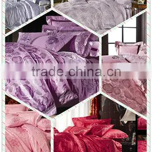 Luxurious Cotton Jacquard 8 Pcs Bedroom Bedding thumbnail-1