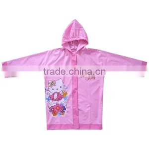 Manufacturer Directly Contact Skin Kids Rain Poncho thumbnail-1