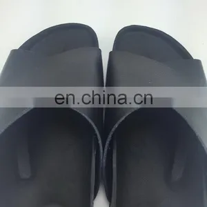 Wholesale Birken Cork Sandal Leather Stock Slippers Mens Oxford Slipper thumbnail-6