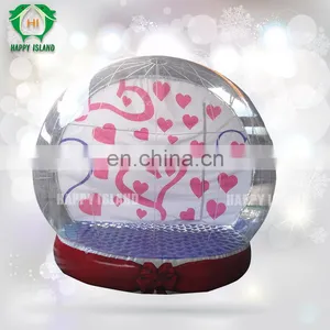 Best Selling Customized Rudolph Christmas Snow Globe for Sale thumbnail-1