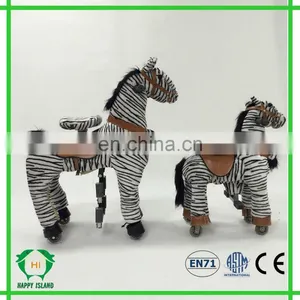 China Manufacturer Ride on Animals Riding Horse Toy on Wheel thumbnail-2