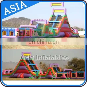 Adult Mega Inflatable Obstacle Course For Sale, Inflatable Mega Obstacle For Kids And Adult thumbnail-2