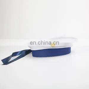White Sailor Hat for Sale Army Cap Party Hat thumbnail-2
