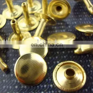 Hot Sale Fashion Plated Gold Rivets for Garment thumbnail-1