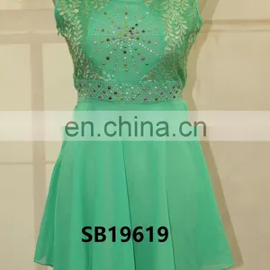 New Fashion Chiffon Floral Print Shirts Short Sleeves Chiffon Tops for Woman thumbnail-2
