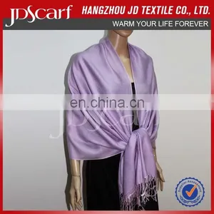 Factory Directly Winter Shawl Red Soft Pashmina Wool Pashmina thumbnail-6