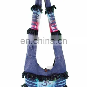Hippie Shoulder Ethnic Canvas Shoulder Women Bags thumbnail-2