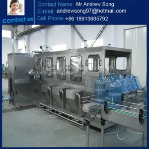 5 Gallon Water Washing Filling Capping Machinery/distilled Water Filling Machine thumbnail-1