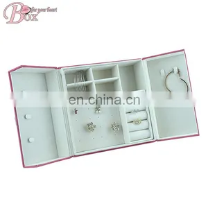 The Book Cover Jewelry Pink Loveliness Earrings Necklace Box thumbnail-2