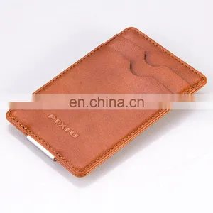 Verified Suppliers Excellent Handmade Money Clip Leather Wallet thumbnail-4