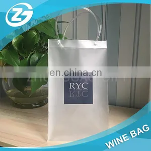 PVC EVA Frogging Surface Matt Wine Ice Bag Waterproof Logo Customized thumbnail-1
