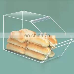 2018 New Design and High Quality Acrylic Bread Box thumbnail-1