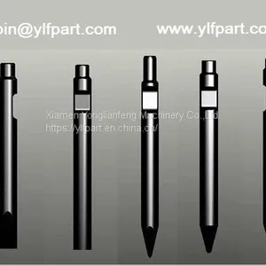 Hydraulic Repair and Maintain Companies MTB Rock Hammer Attachment Parts MT25,MT35,MT210,MT255,MT275,MT285 Chisel Rod thumbnail-1