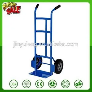 500lb Capacity Steel Hand Truck With Dual Handle With Hard Rubber Wheels Handle Hand Trolley Turck Dolley Tuff Truck Continuous thumbnail-1