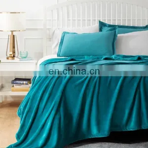 Better Structural Strength Design Not Wrinkle Double Sided Flannel Fleece Blanket thumbnail-6