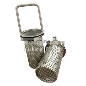 Custom 304 OEM Portable Stainless Steel Filter Basket Filter thumbnail-1