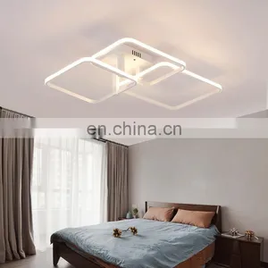 Led Ceiling Lamp Simple Living Room Lighting Square Personality Bedroom Study Ceiling Lighting thumbnail-5