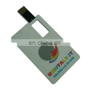 Promotional Bulk Buy Super Slim Business Credit Card Type USB Flash Drive thumbnail-1