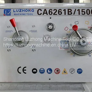 CA6161/CA6261 Big Bore Gap Bed Lathe Machine Manual Lathe Machine thumbnail-3
