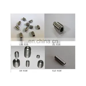 DIN916 Carbon Steel Hexagon Socket Set Screws With Cup Point thumbnail-5