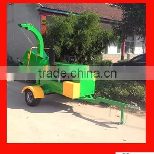 Runshine CE Approved DWC40 Mobile Wood Chipper for Sale Quality Choice thumbnail-1