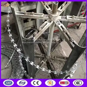 Razor Barbed Wire Price per Roll Kenya Razor Blade Barbed Wire thumbnail-1