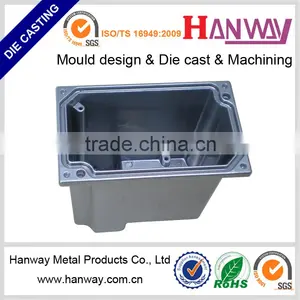 Customize Aluminum Die Casting CNC Machining Powder Coating for Solar Led Light Cover thumbnail-3