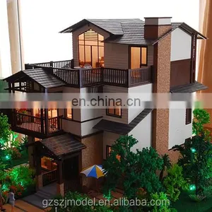 Model Product Model Miniature House ,handmade Architectural Villa Model thumbnail-4