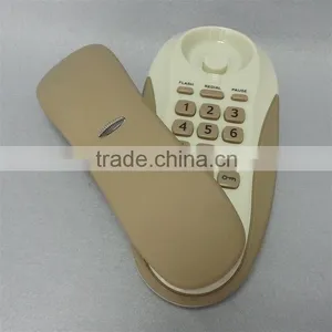 Anatel Standard Brazil Hot Sale Slimline Analog Home Bathroom Telephone thumbnail-3