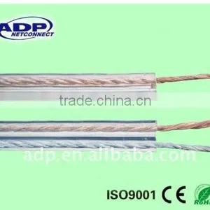 Low Noise Clear Transparent Speaker Cable / Wire thumbnail-1