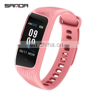 SANDA S4 Men Women Sports Bracelet Wrist Band Smart Watch Hear Rate Monitor Fitness Gps Smartwatch thumbnail-3