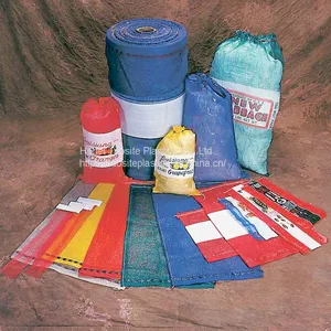 50 *70cm Firewood Mesh Bags/Tubular Mesh Bag With Label And Drawstring thumbnail-1