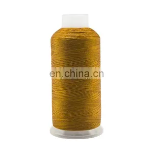 Zari Hilo de Poliester Para Bordar Bordado High Quality Gold Rayon Rainbow Computer Venus Fufu's Polyester Embroidery Thread thumbnail-4