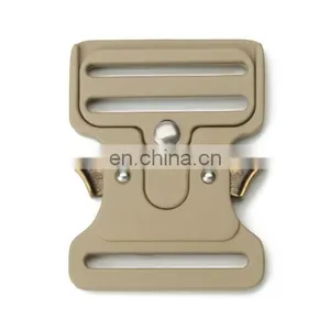 Hot Product Outdoor Buckle Custom Logo 50mm Metal Adjustable Tactical Belt Buckle for Military thumbnail-1