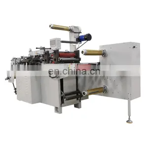 320 Roll Label Hot Stamping Laminating Die Cutting Slitting and Rewinding Machine thumbnail-1