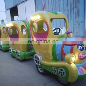 China Factory Animals Mini Train Seats Kids Shopping Mall Electric Trackless Train For Sale thumbnail-2