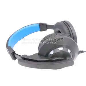 Cheapest Surround Stereo Headphone Computer Headphone Wired Noise Cancelling Headset HD812 thumbnail-5